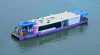 electric boat floating on water