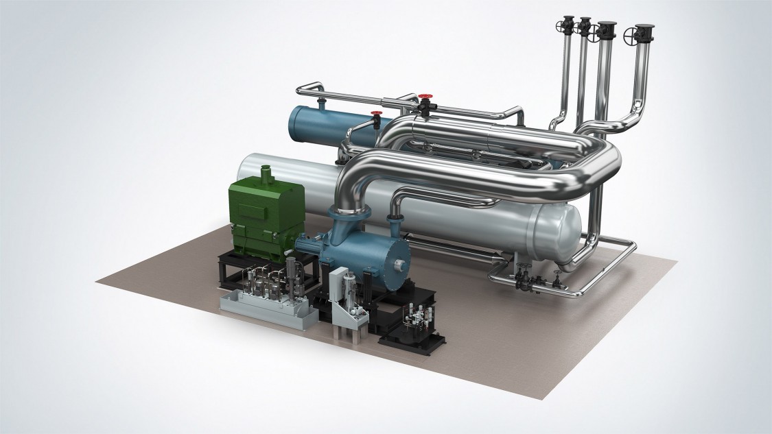 Large-scale heat pump for Berlin, Germany