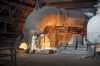 Certified low-carbon steel produced at the thyssenkrupp steelworks in Duisburg, Germany