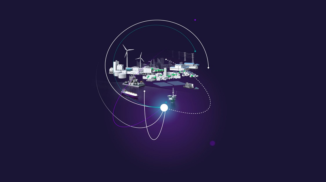 Cybersecurity key visual