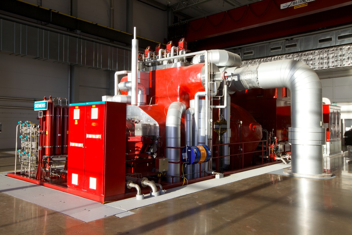 Industrial steam turbines