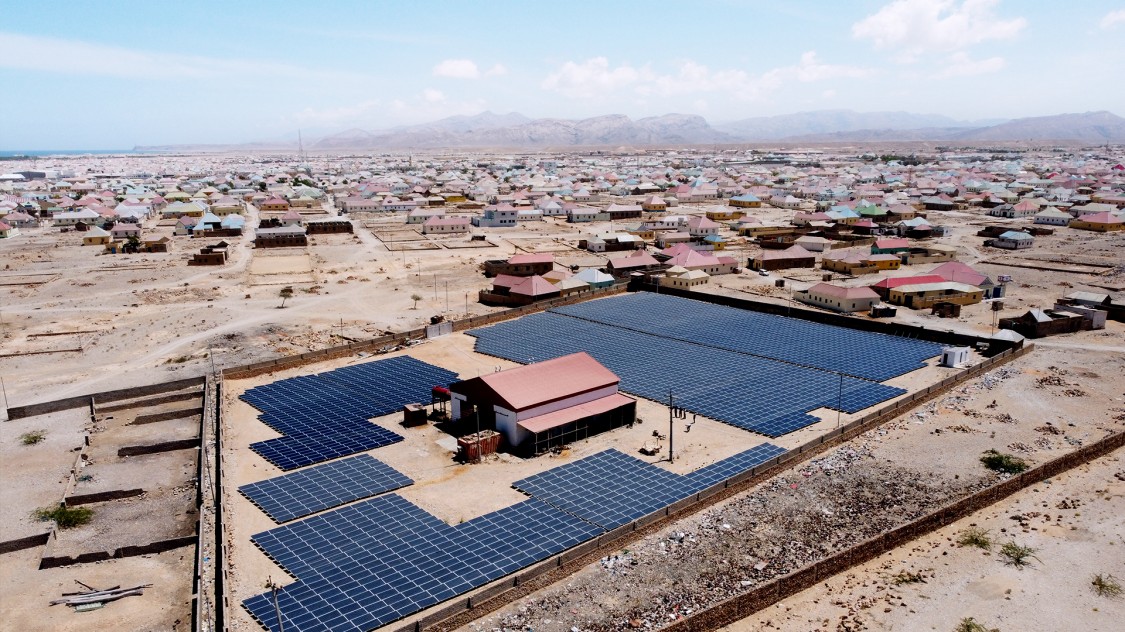 Solar plant in Africa