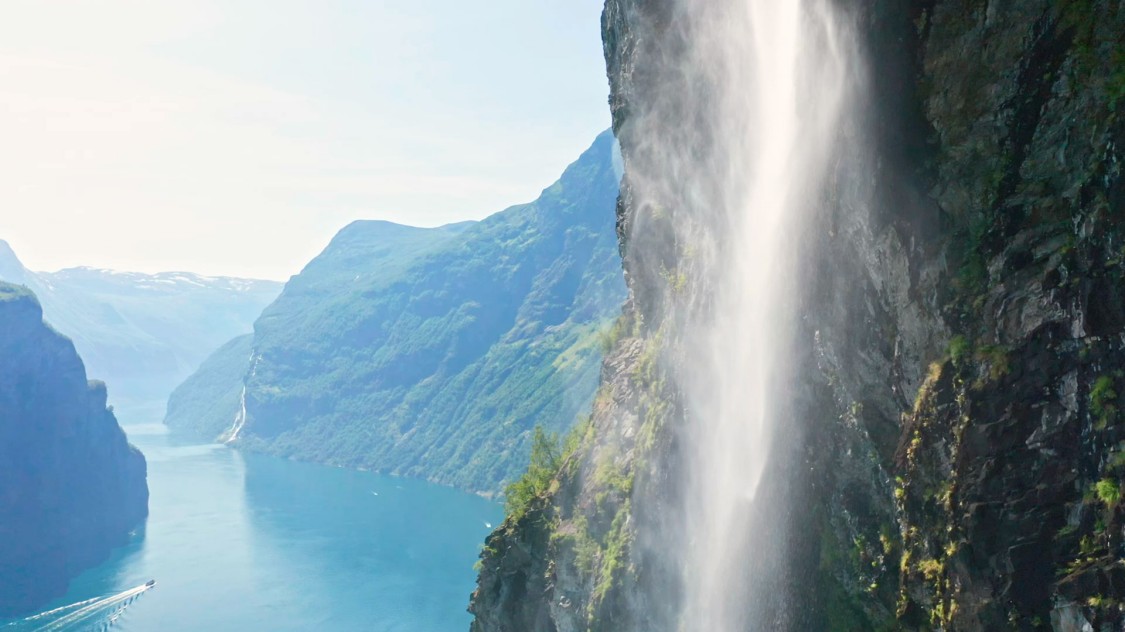 Waterfall in Norway
